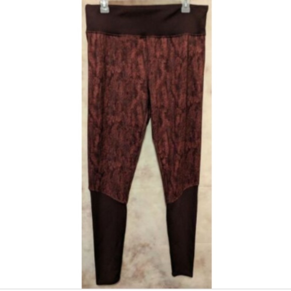 JoyLab Pants - Joy Lab Cropped Legging Stretch Snakeskin Ribbed